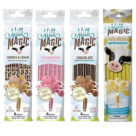 The Healthy Choice: Milk Magic Straw Flavors with Nutritional Benefits